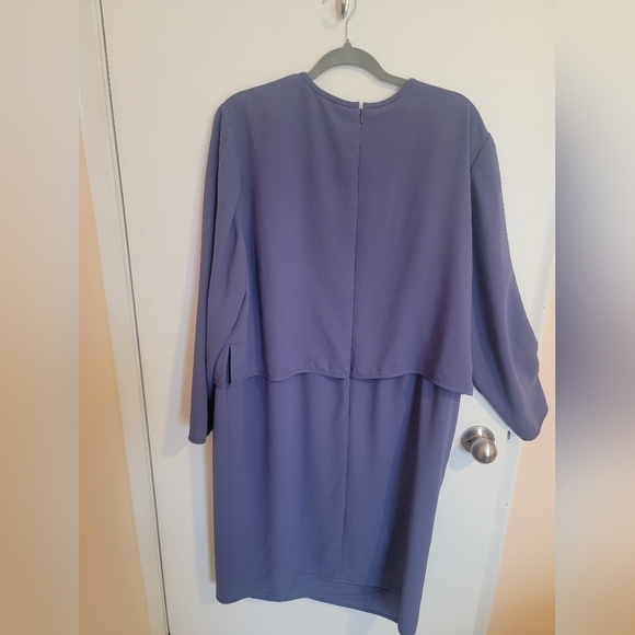 Shomi Size 18 Dress Periwinkle Pre-owed - Picture 2 of 4